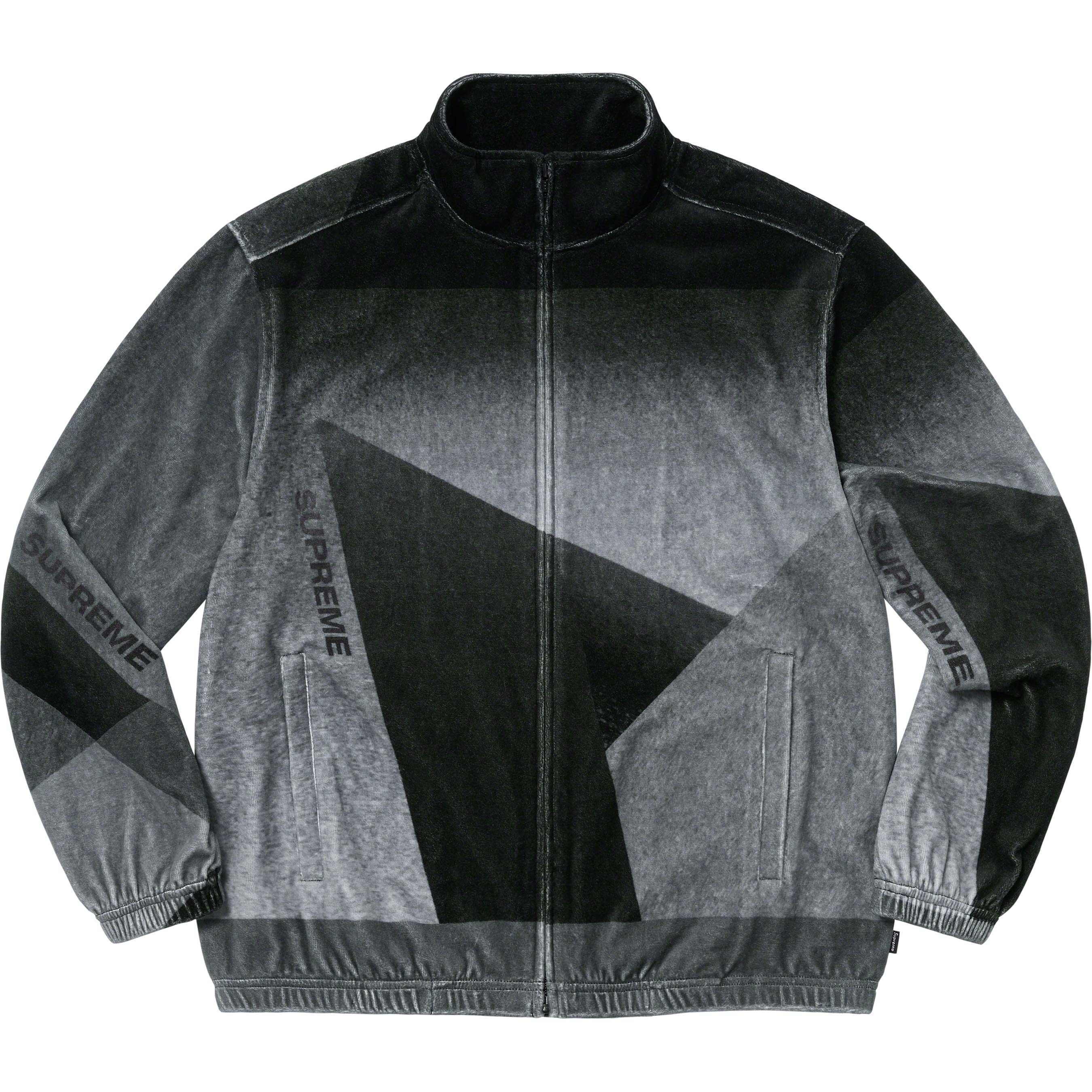 Geo Velour Track Jacket view 2
